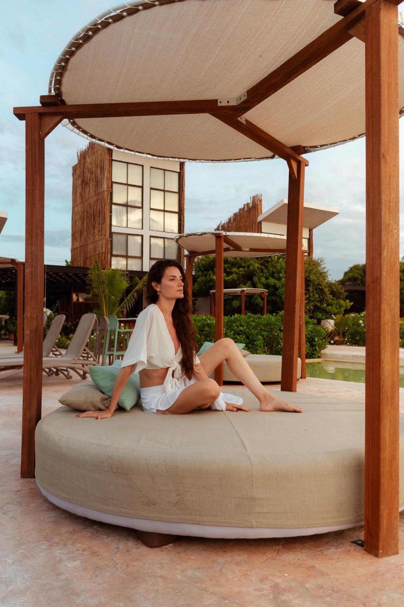 Totem Beach Club Celestun Extérieur photo
