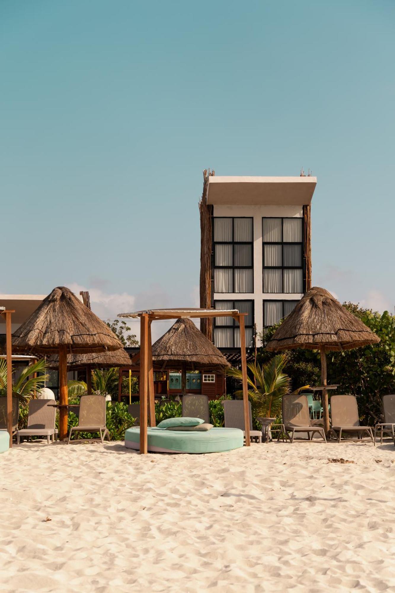 Totem Beach Club Celestun Extérieur photo